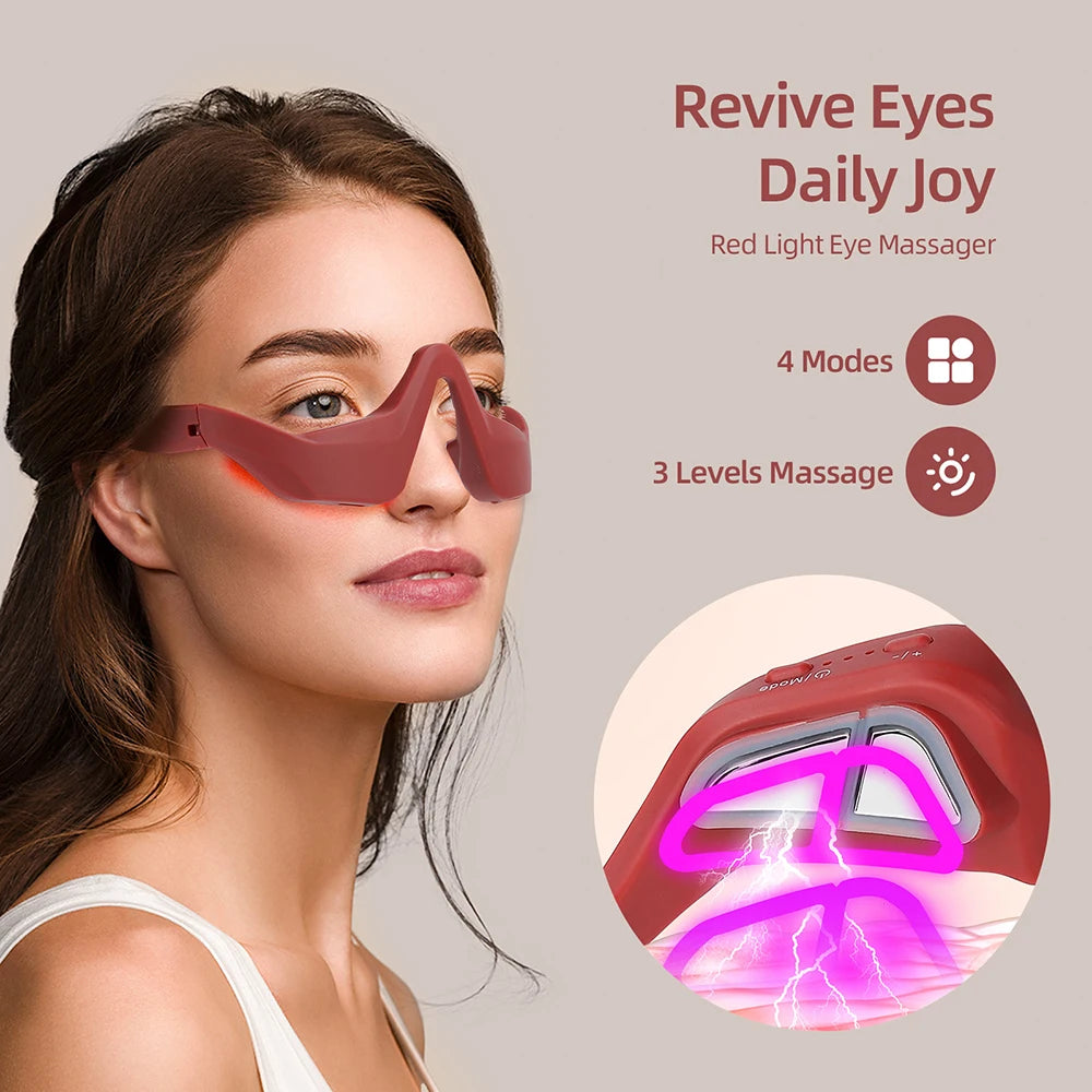3D LED Eye Fatigue Relief Massager - 7