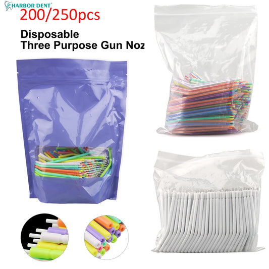 Disposable Dental Triple Air Water Syringe Tips