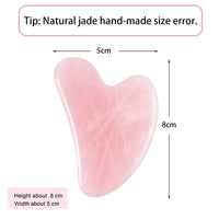 Natural Jade Gua Sha Facial Massage Tool