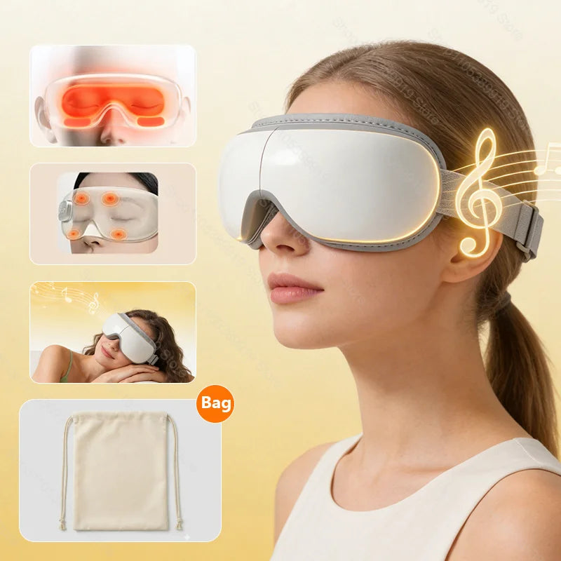 Heated Eye Massager for Tension and Fatigue Relief - 18