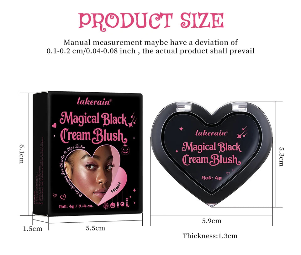 Color Changing PH Magic Cream Blush for Cheeks and Lips - 14
