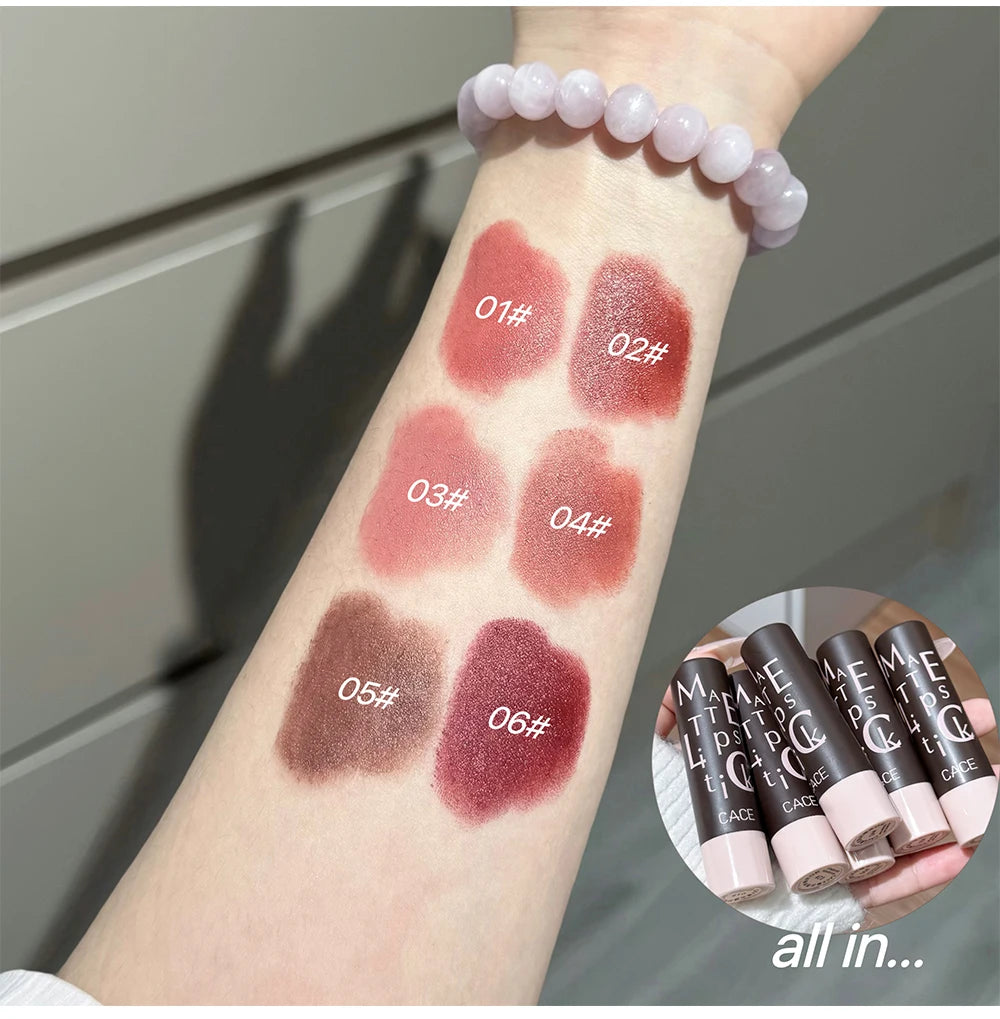 Long-Lasting Waterproof Matte Lipstick - 10