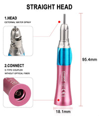 4-Piece Dental Handpiece Kit with Air Motor