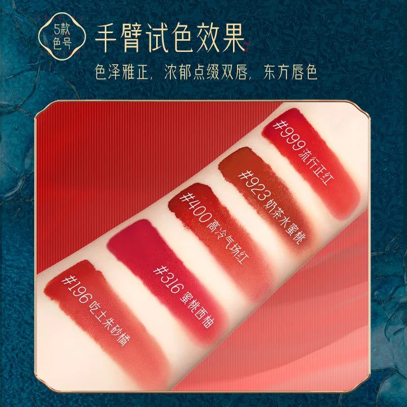 5-Piece Velvet Matte Lipstick Set - 4