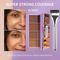 8-Shade Cream Concealer and Contour Palette