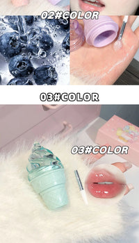 Hydrating Ice Cream Lip Gloss for Smooth, Glossy Lips