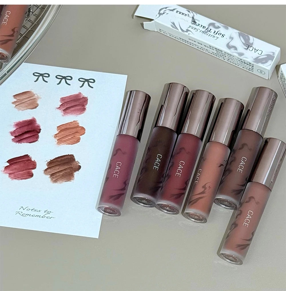 Matte Velvet Liquid Lipstick Long-Lasting Waterproof Lip Stain - 12