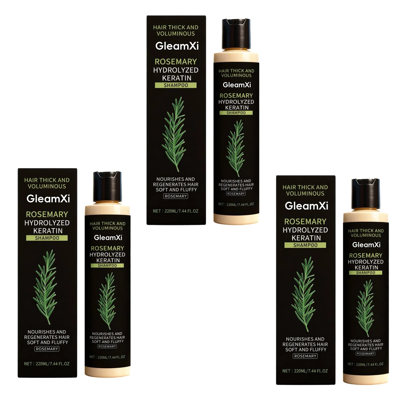 Rosemary Keratin Volumizing Hair Shampoo - 11