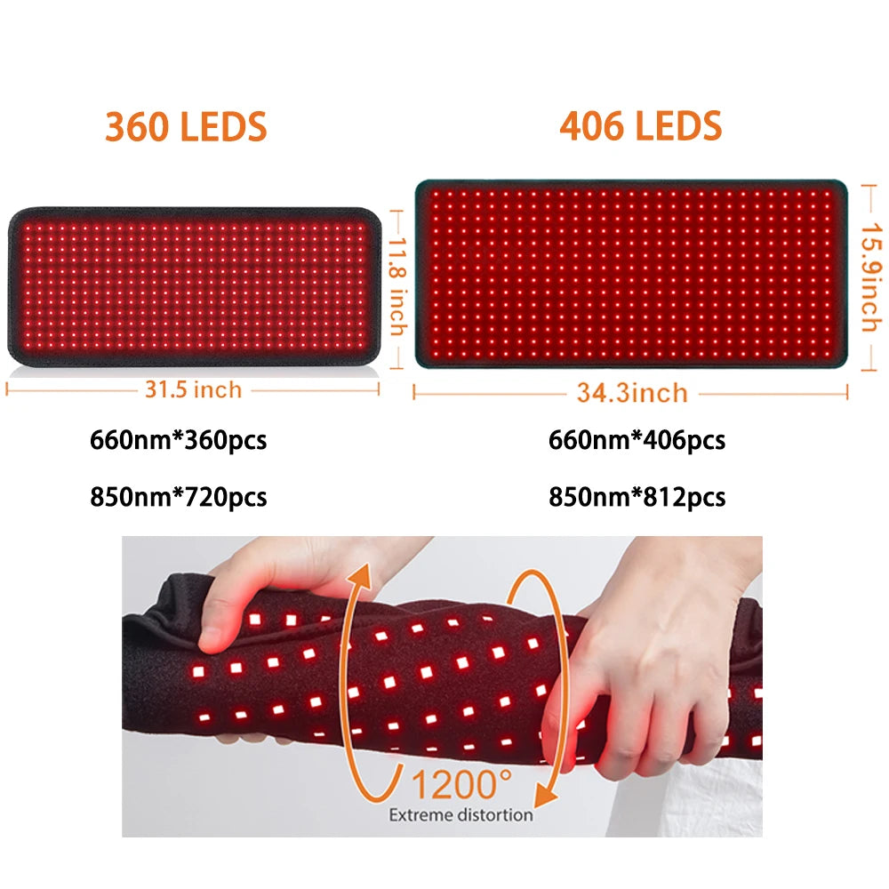 Red Light Therapy Heating Pad for Muscle Pain Relief - 2