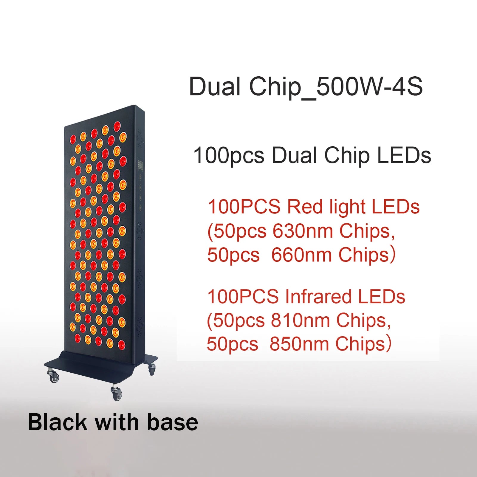 Professional Red Light Therapy Panel for Skin and Recovery - 24