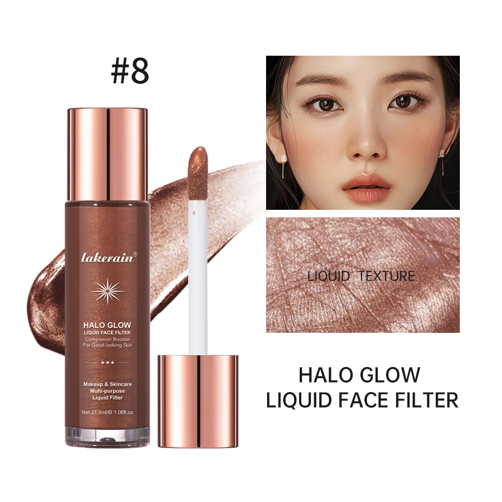 Liquid Glow Face Filter Highlighter for Dewy Skin - 25