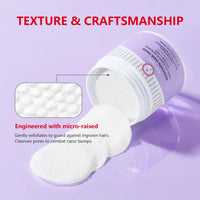 Exfoliating Ingrown Hair & Razor Bump Treatment Pads