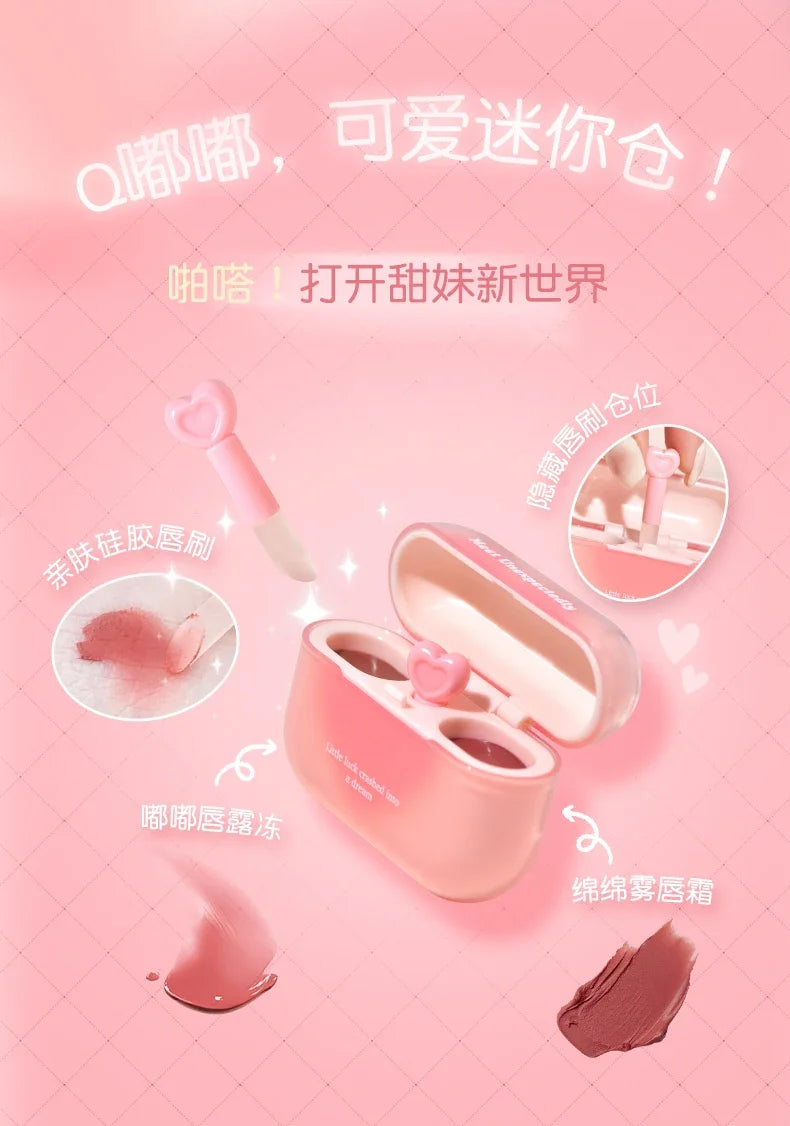 2-in-1 Dual Shade Mirror Finish Lip Gloss - 11