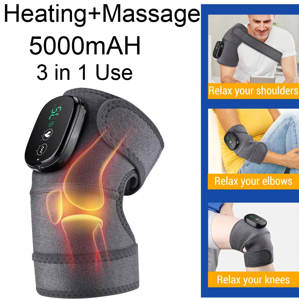 Heated Vibration Massage Shoulder and Joint Wrap - 53