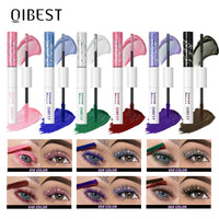 2-in-1 Glitter and Colored Mascara for Bold Eyelashes