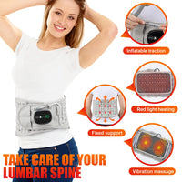 Heated Lumbar Massage Belt for Back Pain Relief