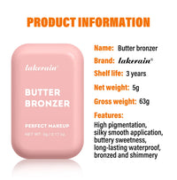 Silky Butter Bronzer for Sculpted Face Contouring