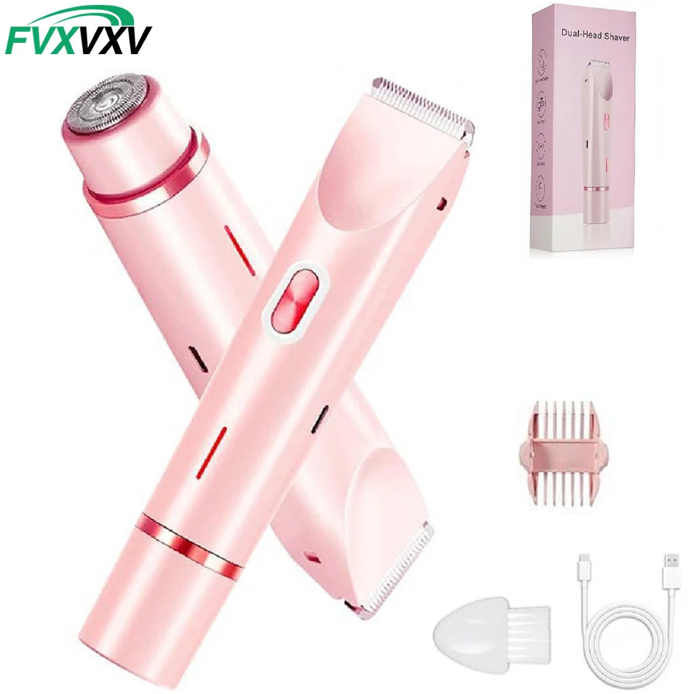 2-in-1 Waterproof Electric Bikini and Body Trimmer