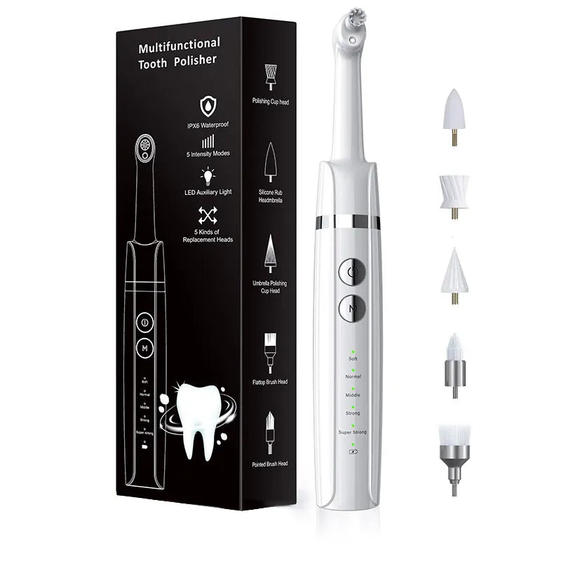 Electric Tooth Polisher for Home Teeth Whitening and Stain Removal - 12