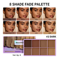 8-Shade Cream Concealer and Contour Palette