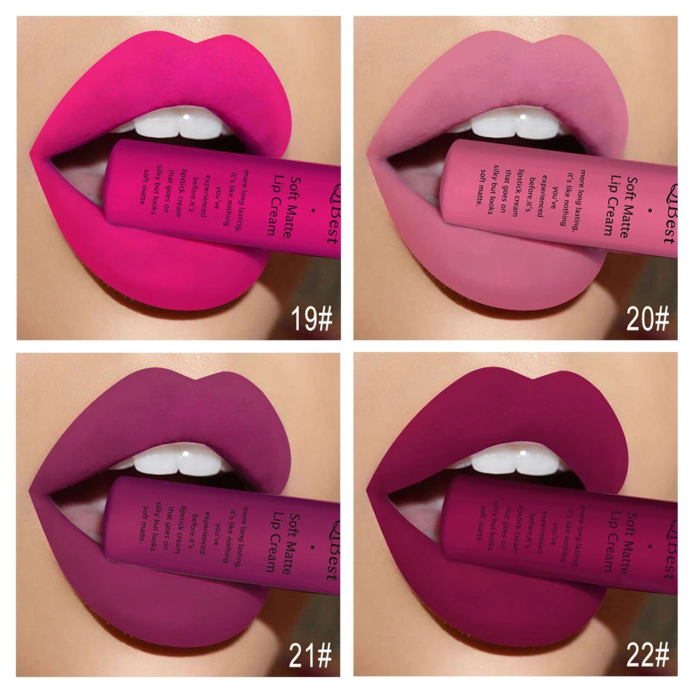 Velvet Matte Long-Lasting Liquid Lipstick - 13
