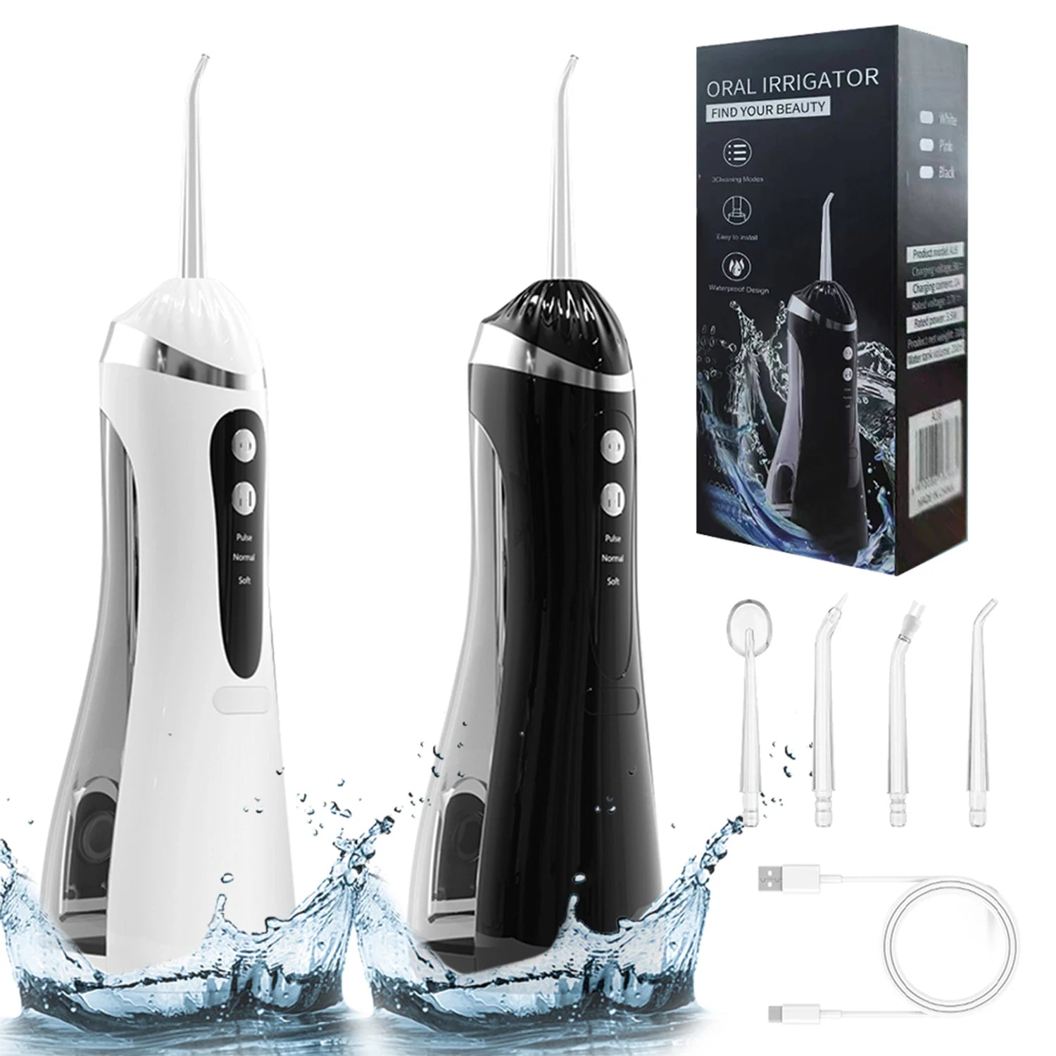 Portable Electric Water Flosser for Deep Teeth Cleaning - 5