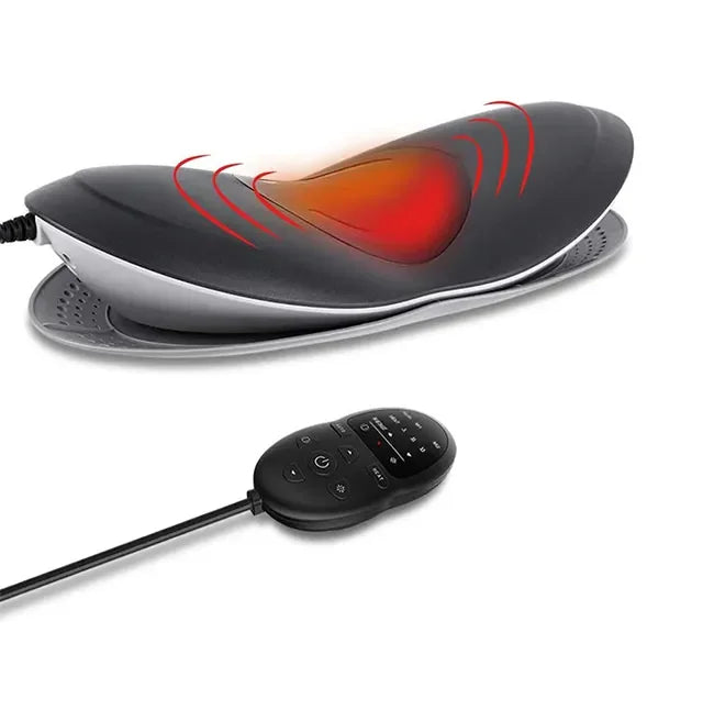 Electric Lumbar Traction Massager for Back Pain Relief - 2