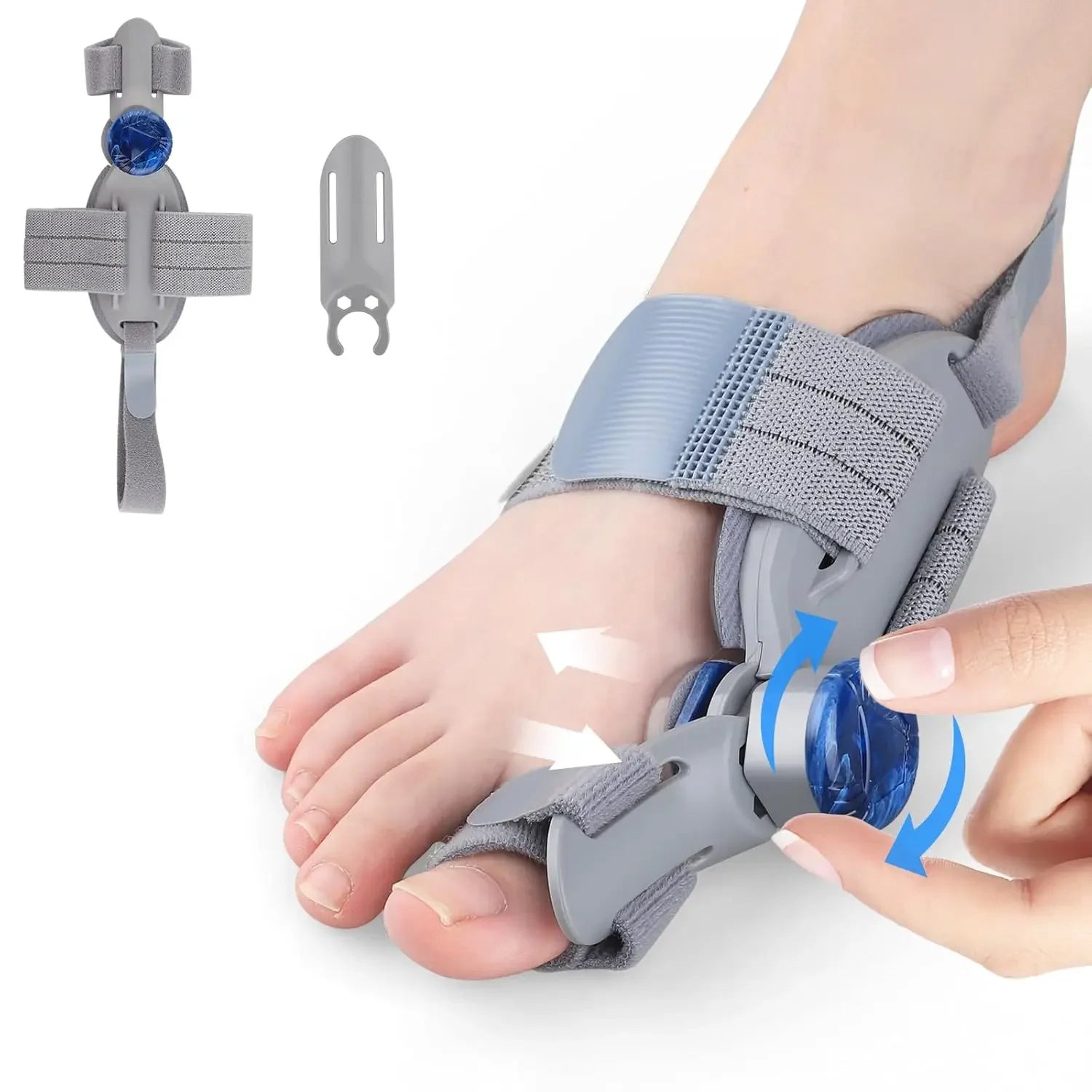 Adjustable Bunion Corrector and Toe Straightener for Pain Relief - 2