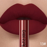 Long-Lasting Waterproof Velvet Matte Liquid Lipstick