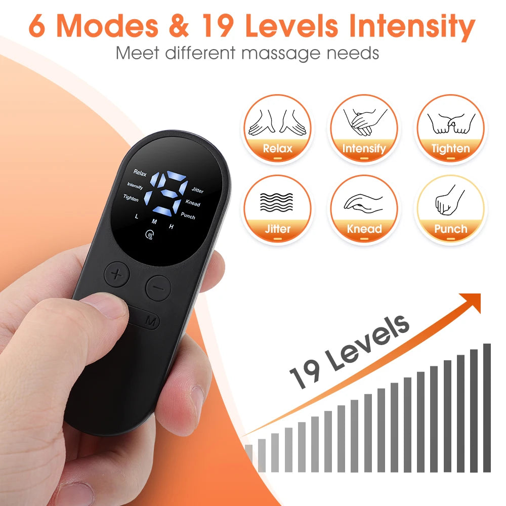 Wireless EMS Heating Pulse Massager for Neck and Back Pain - 5