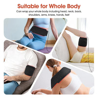 Infrared Red Light Therapy Belt for Pain Relief and Skin Care