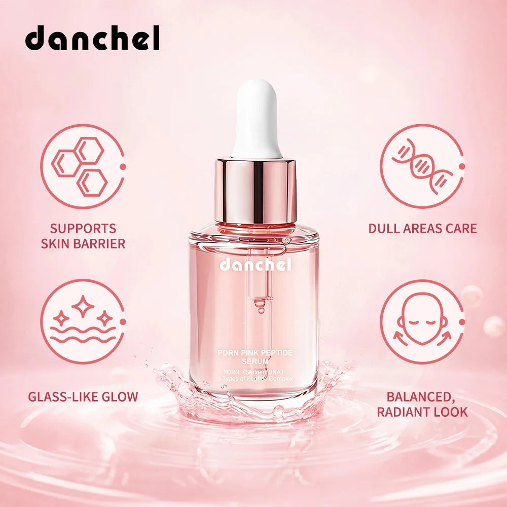 PDRN Pink Peptide Hydrating Glow Serum for All Skin Types - 2