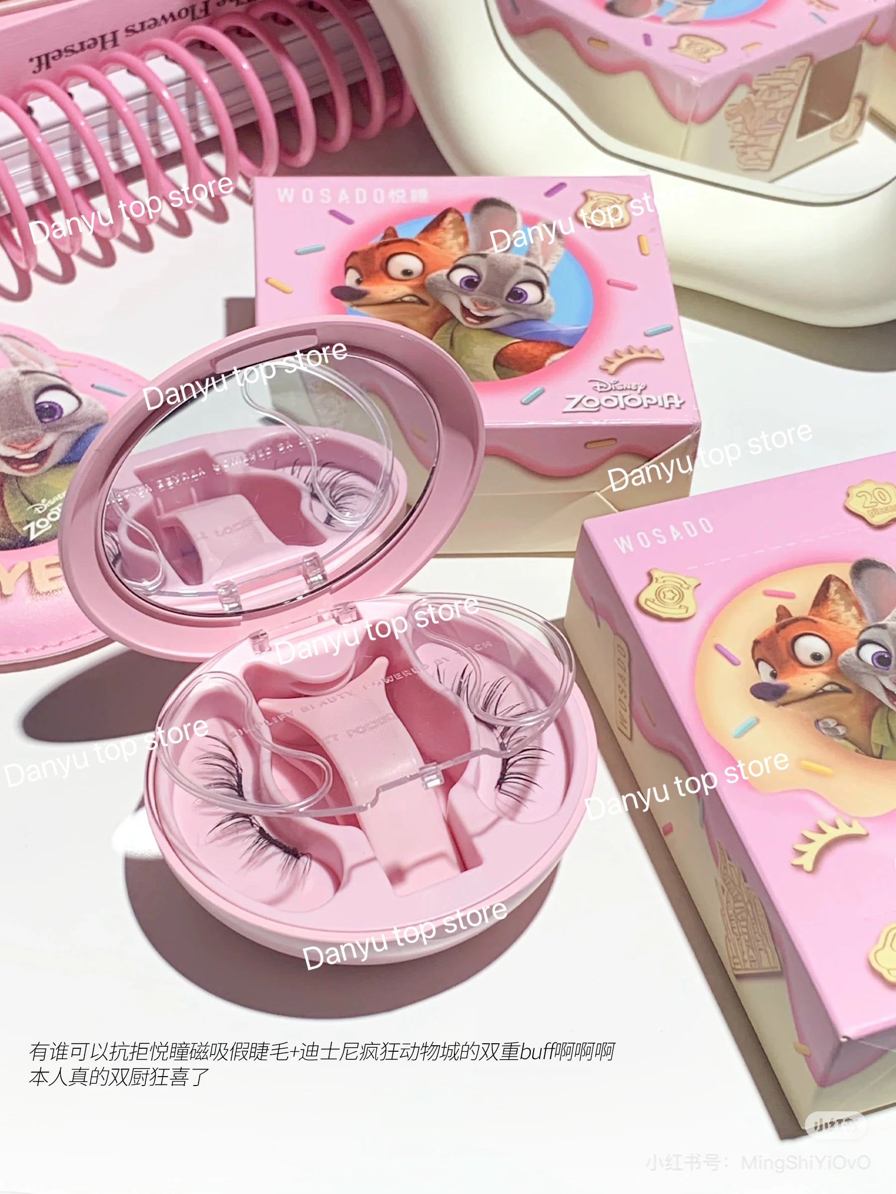 Magnetic Reusable False Eyelashes with Applicator Tool - 1