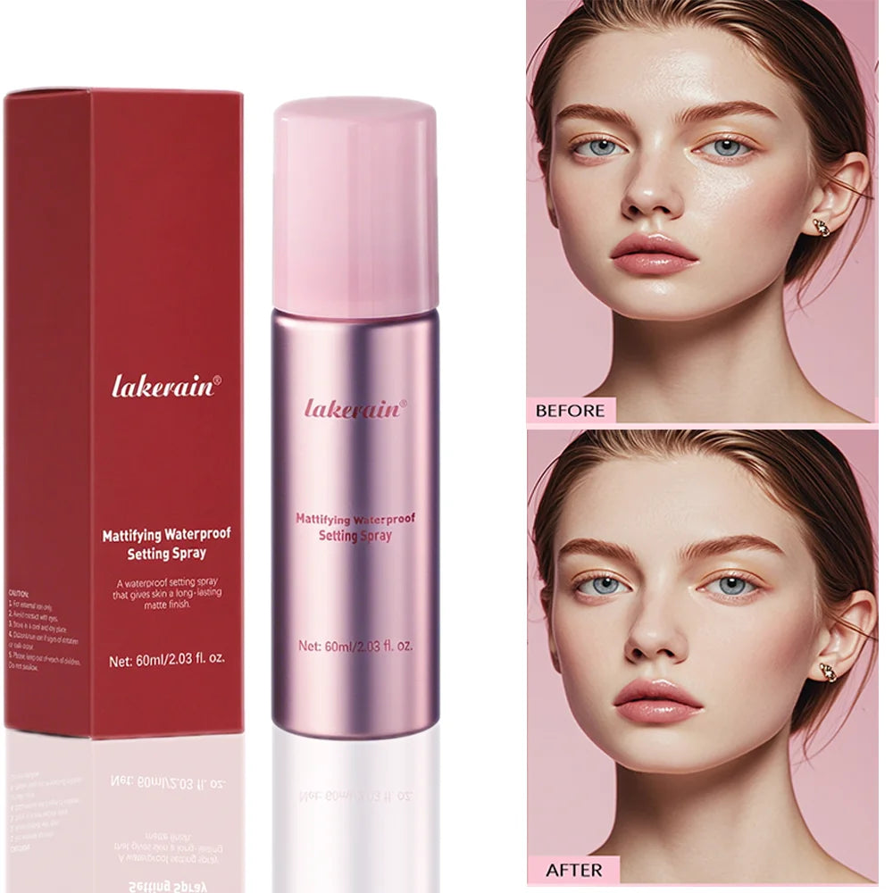 Long-Lasting Matte Makeup Setting Spray