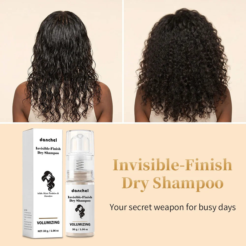 Volumizing Invisible Dry Shampoo Powder for Greasy Hair - 5