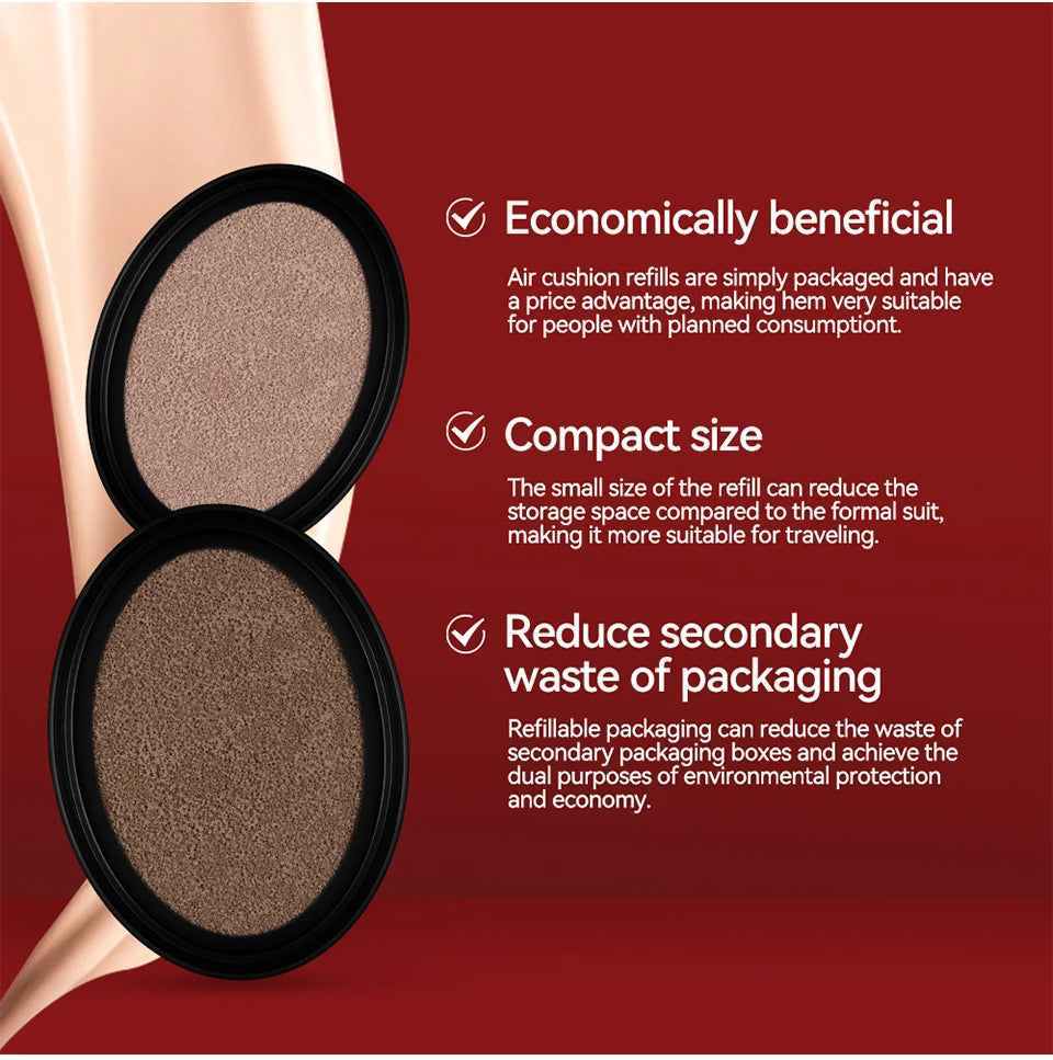 Waterproof Long-Lasting Cushion Foundation Refill - 8