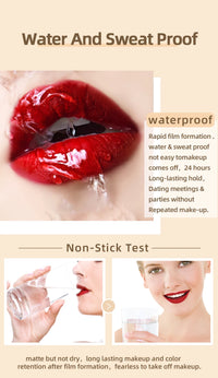 12-Piece Waterproof Matte Liquid Lipstick Set