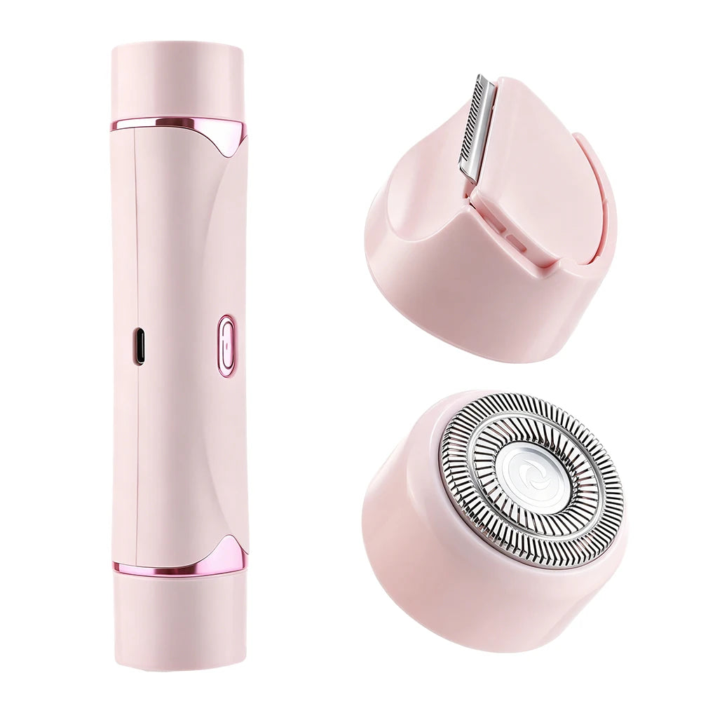 2-in-1 Painless Electric Bikini Trimmer & Body Shaver - 20