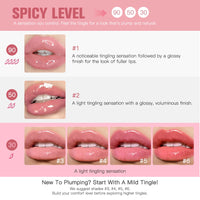 Instant Volumizing Lip Plumper Gloss for Fuller Hydrated Lips