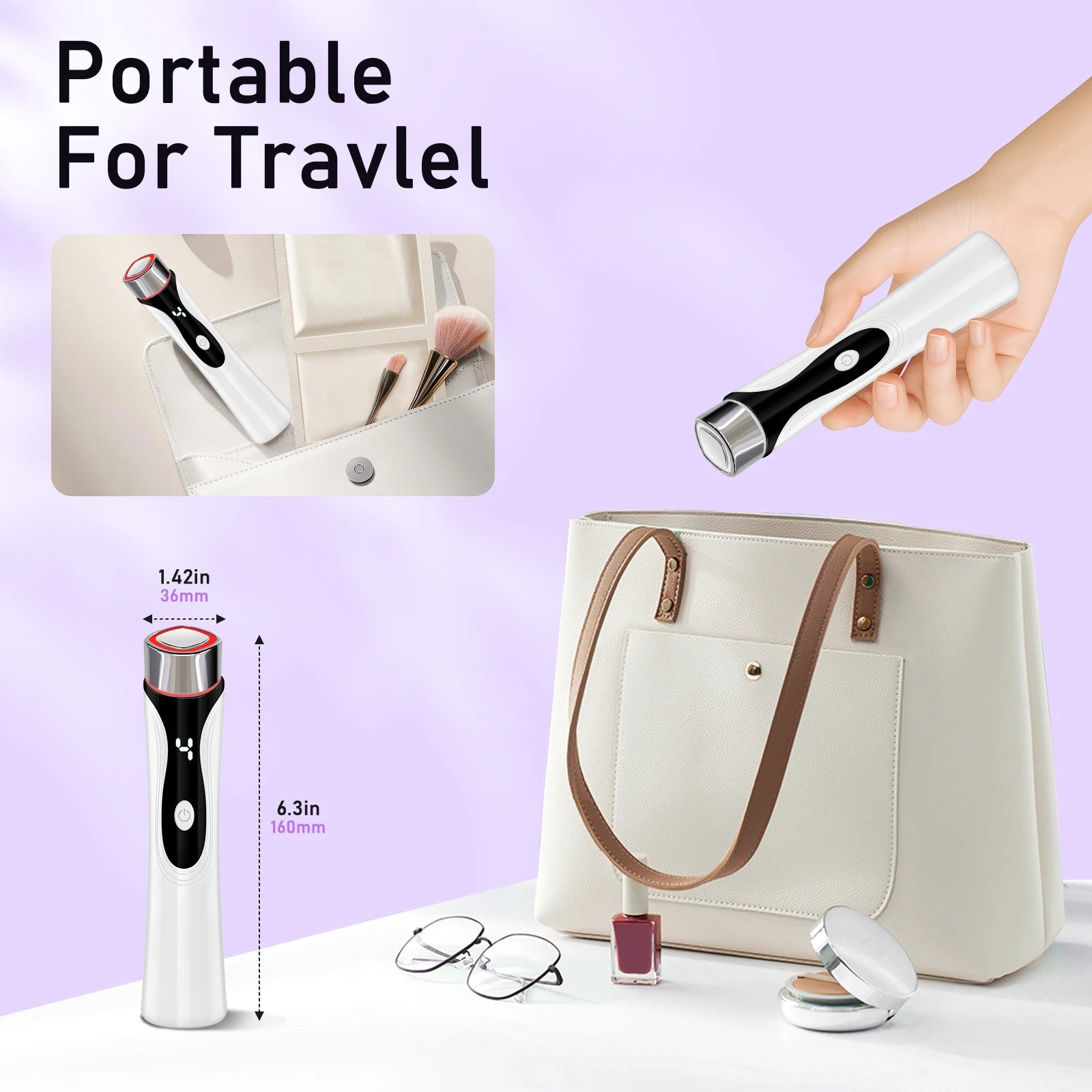 4-Mode Microcurrent Facial Lifting and Skin Tightening Device - 12