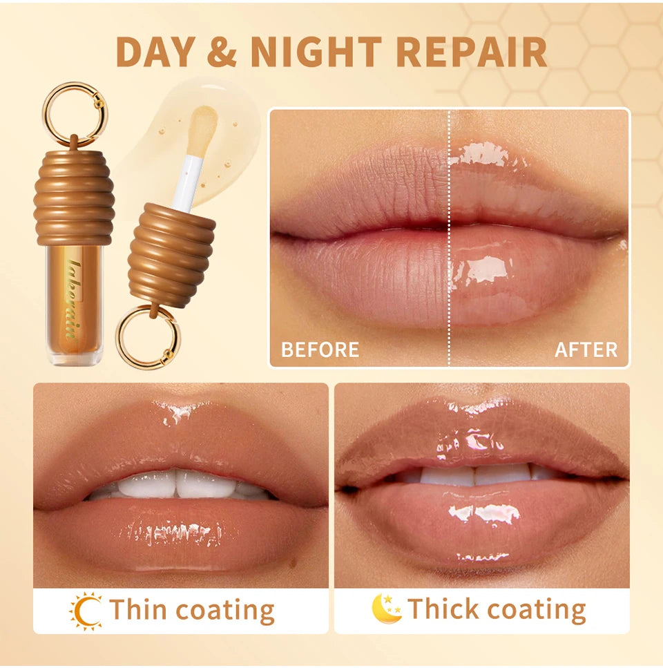 Hydrating Honey Chocolate Lip Gloss Set - 9