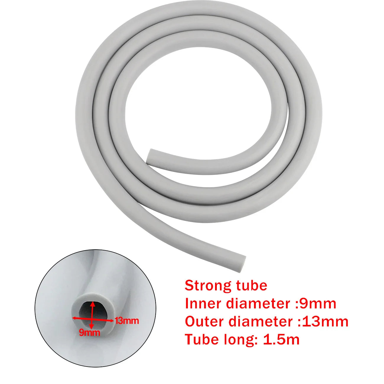 1.5m Dental Suction Ejector Tube for Dentistry Units - 10