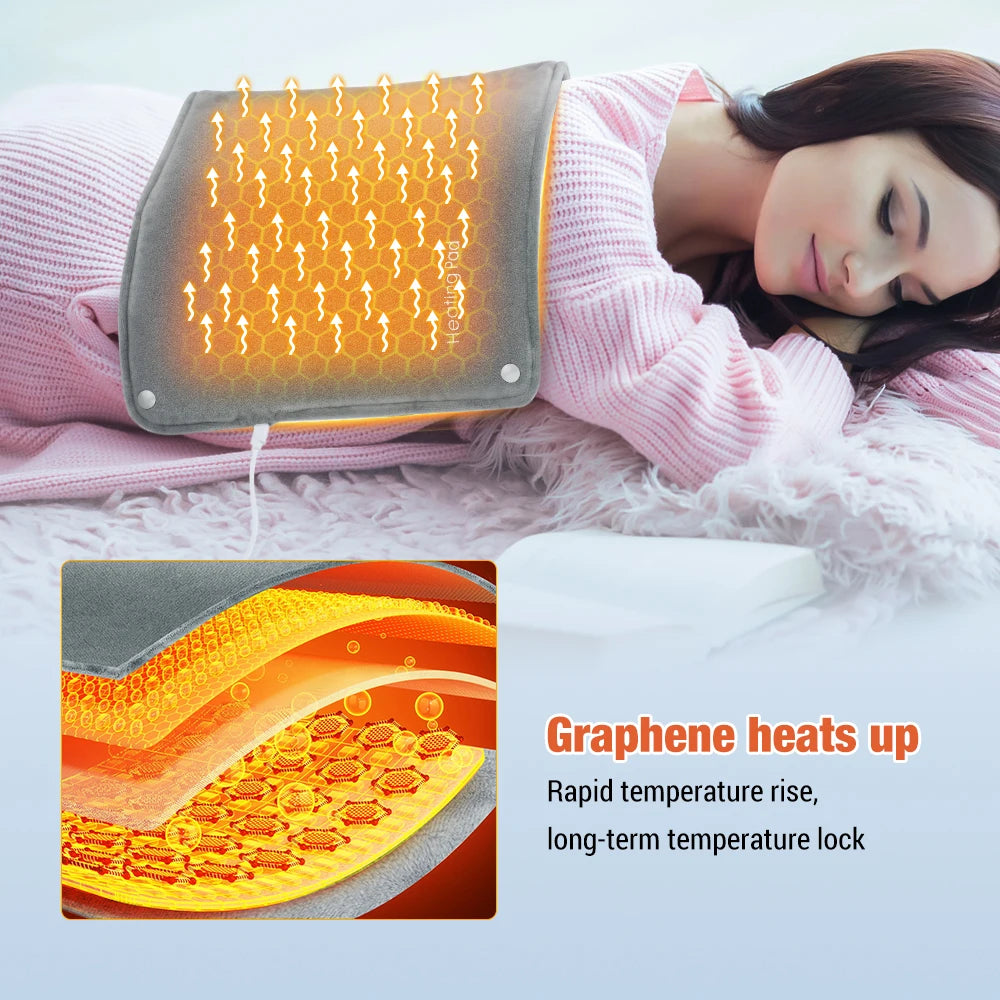 USB Graphene Portable Heating Pad for Hands and Body - 9