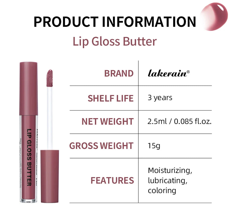 Hydrating Mirror-Finish Plumping Lip Gloss - 17