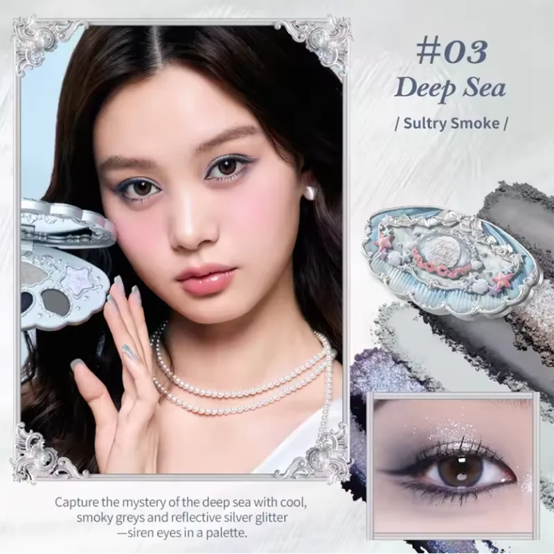 6-Color Shell Themed Eyeshadow Palette - 29