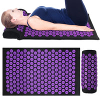Acupressure Massage Mat and Pillow Set for Pain Relief