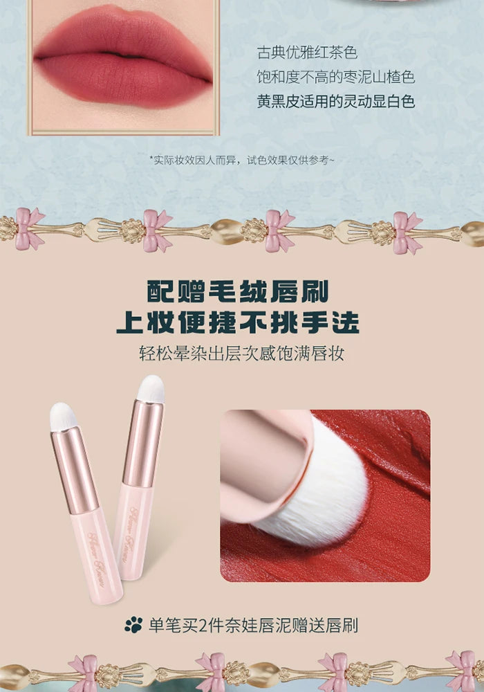 Velvet Matte Hydrating Lip Cream for Soft Long-Lasting Color - 18