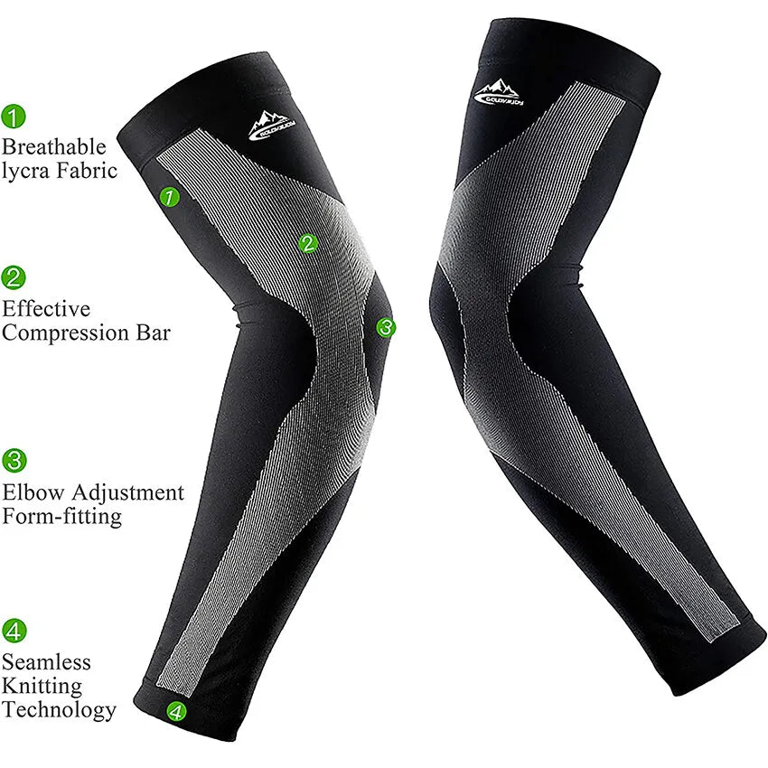 UV Protection Cooling Arm Compression Sleeves - 7