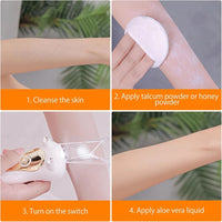 Electric Threading Epilator for Painless Facial Hair Removal