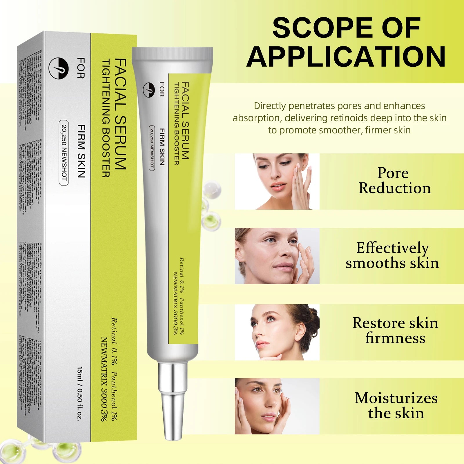 Retinal Firming & Pore Tightening Booster Serum - 3